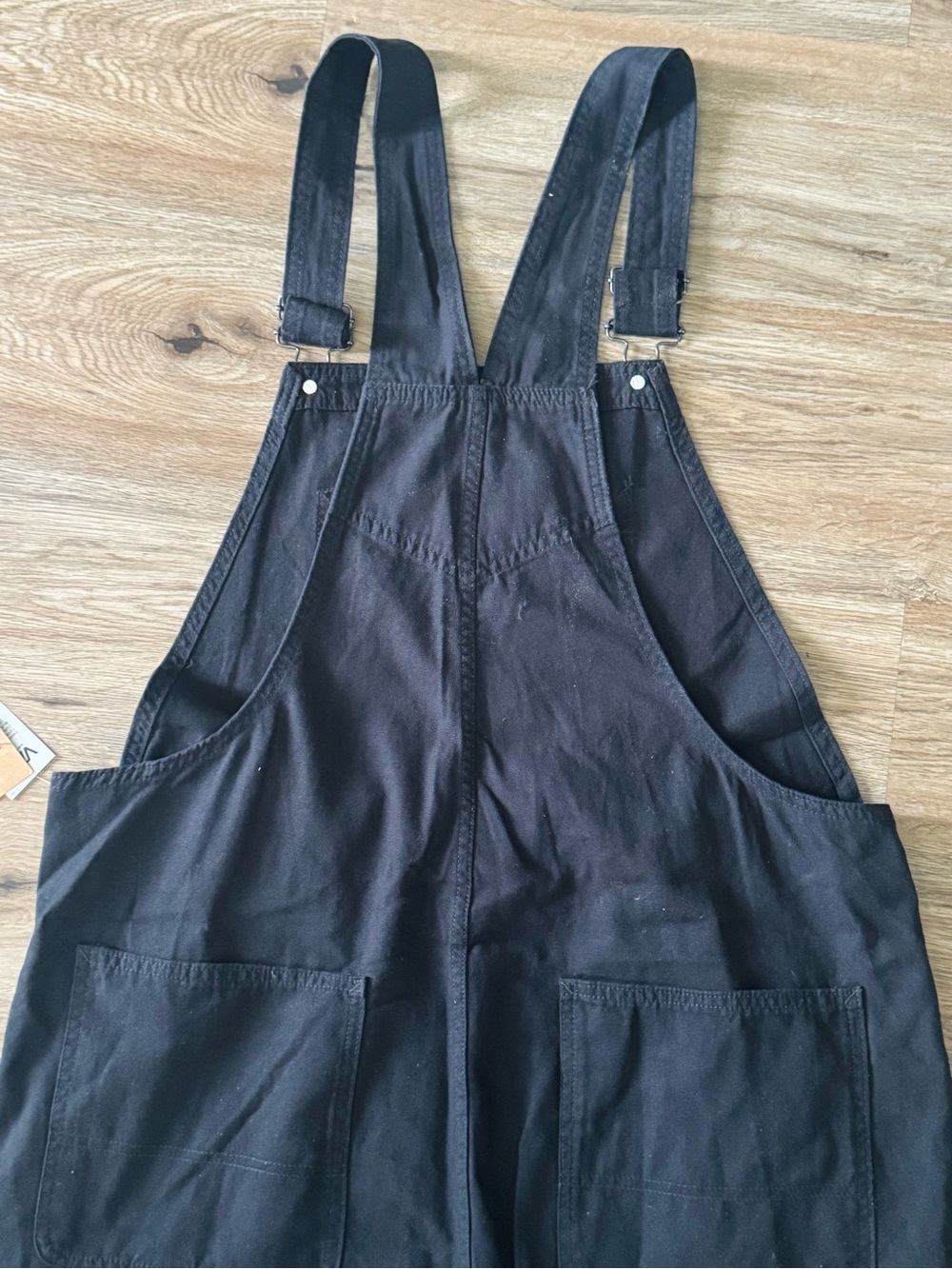 Vans Black Bib Overalls Pants - Picture 4 of 13